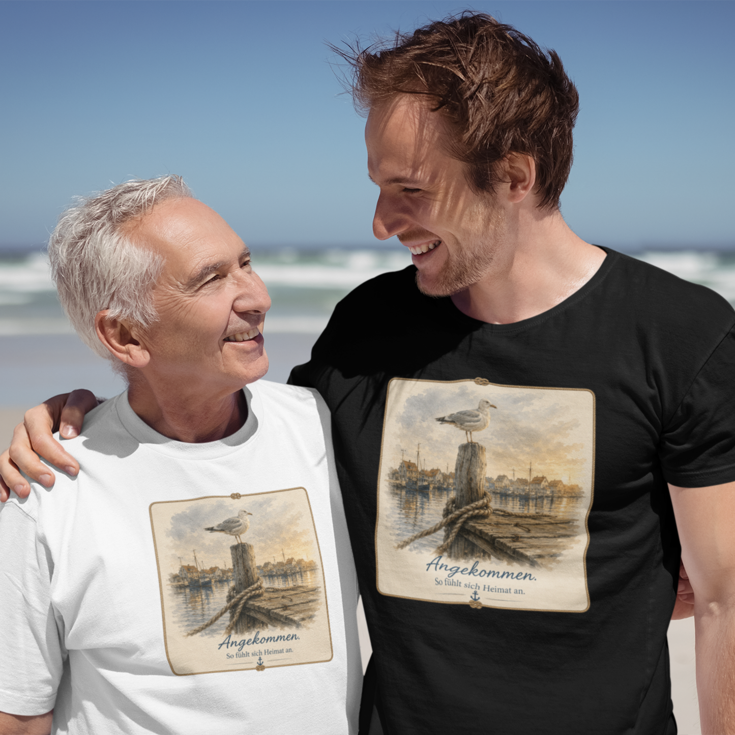ANGEKOMMEN. Herren-Shirt