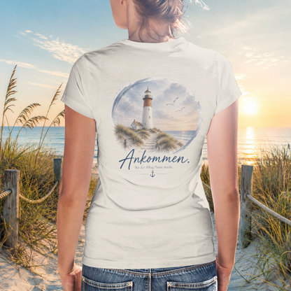 ANKOMMEN. Damen-Shirt