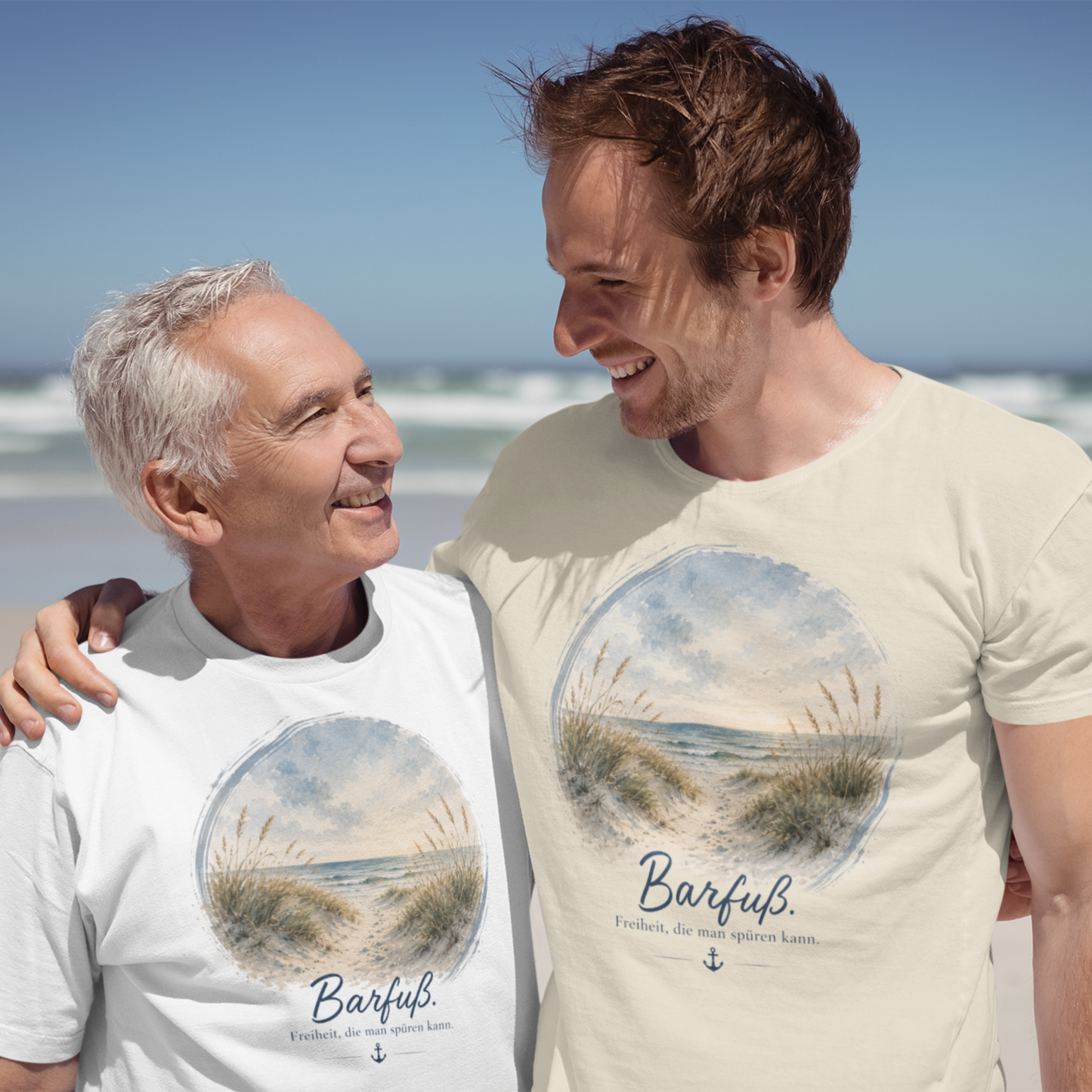 BARFUSS. Herren-Shirt