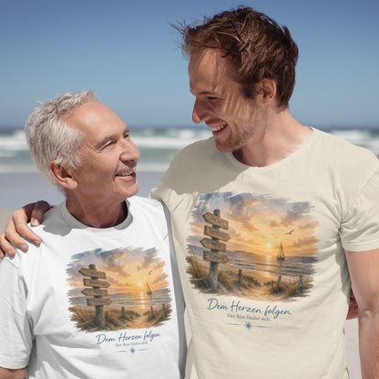 DEM HERZEN FOLGEN. Herren-Shirt