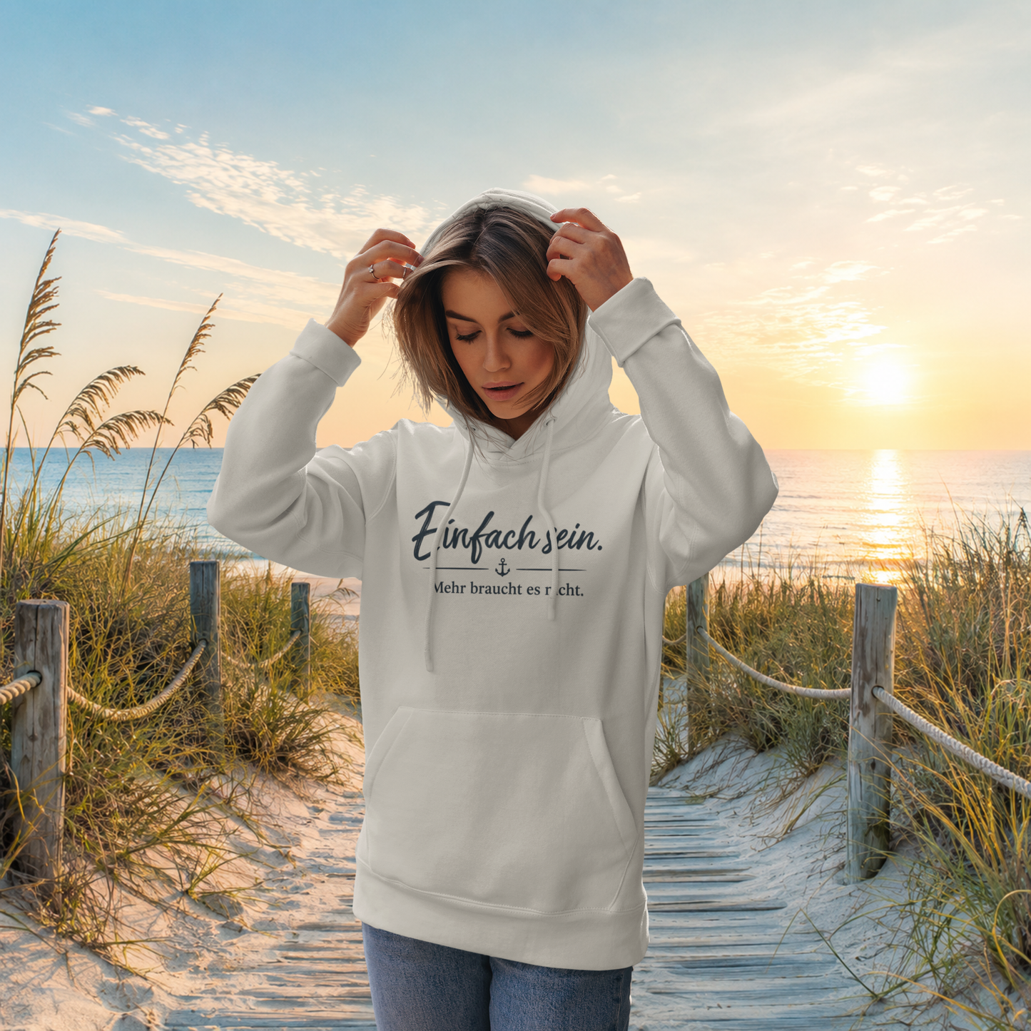 EINFACH SEIN. Statement Hoodie