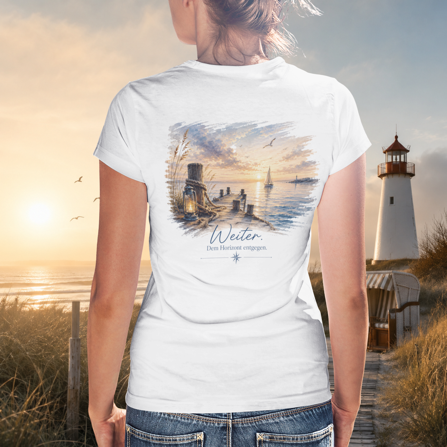 WEITER. Damen-Shirt