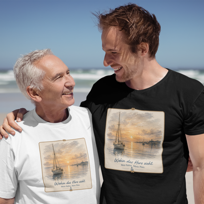 WOHIN DAS HERZ ZIEHT. Herren-Shirt